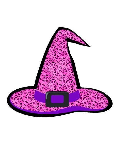 Vogue pink witch hat